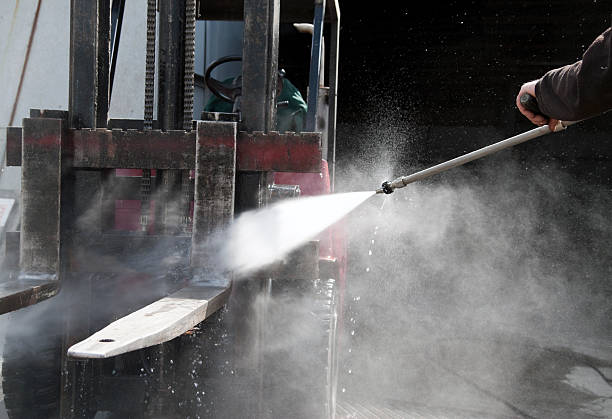 Post-Construction Pressure Washing in Forest Hill, TX